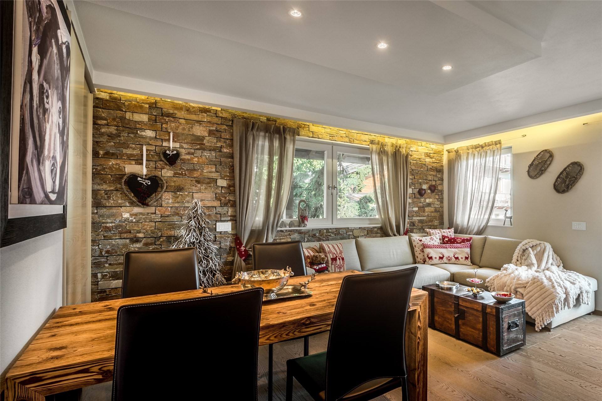 Appartamento in stile rustico moderno complojer