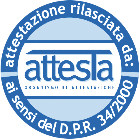 Logo certificazione Attesta